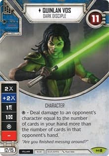 Quinlan Vos - Dark Disciple (Card Only)