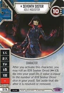 Seventh Sister - Agile Inquisitor (Card Only)