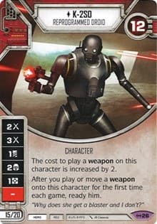K-2SO - Reprogrammed Droid (Card Only)