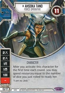 Ahsoka Tano - Force Operative (Card Only)