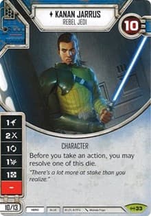 Kanan Jarrus - Rebel Jedi (Card Only)