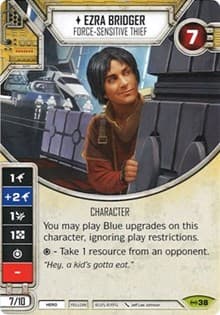 Ezra Bridger - Force-sensitive Thief (Card Only)