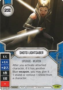 Shoto Lightsaber (Card Only)