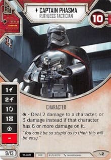 Captain Phasma - Ruthless Tactician (Card Only)