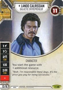 Lando Calrissian - Galactic Entrepreneur (Card Only)