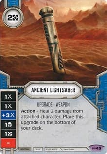 Ancient Lightsaber (Card Only)