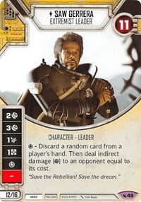 Saw Gerrera - Extremist Leader (Card Only)