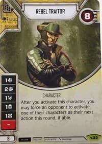 Rebel Traitor (Card Only)