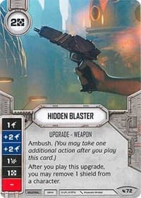 Hidden Blaster (Card Only)