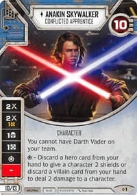 Anakin Skywalker - Conflicted Apprentice (Card Only)