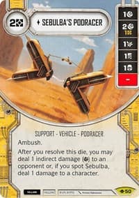 Sebulba's Podracer (Card Only)