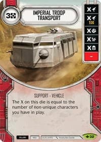 Imperial Troop Transport (Card Only)