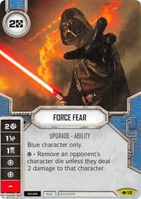 Force Fear (Card Only)