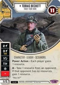 Tobias Beckett - Thief For Hire (Card Only)