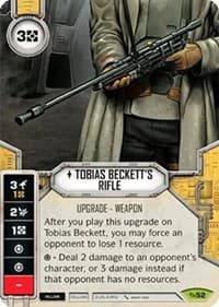 Tobias Beckett's Rifle (Card Only)