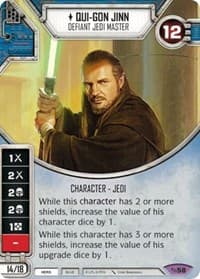 Qui-Gon Jinn - Defiant Jedi Master (Card Only)