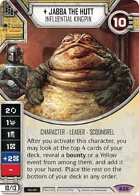 Jabba The Hutt - Influential Kingpin (Card Only)