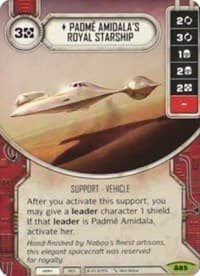 Padme Amidala's Royal Starship (Card Only)