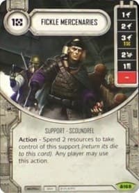 Fickle Mercenaries (Card Only)
