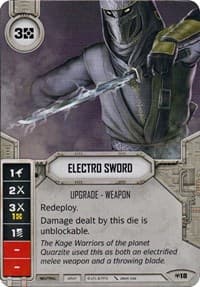 Electro Sword (Card Only)