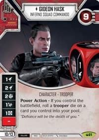 Gideon Hask - Inferno Squad Commando (Card Only)