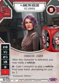 Amilyn Holdo - Vice Admiral (Card Only)