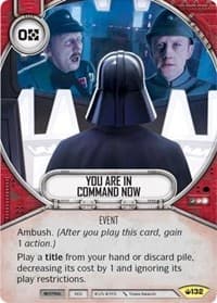 You Are In Command Now