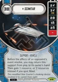 Scimitar (Card Only)