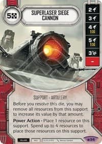 Superlaser Siege Cannon (Card Only)
