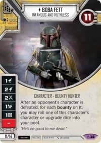 Boba Fett - Infamous and Ruthless (Card Only)