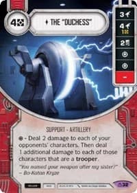 The "Duchess" (Card Only)