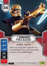 Commander Pyre's Blaster (Card Only)