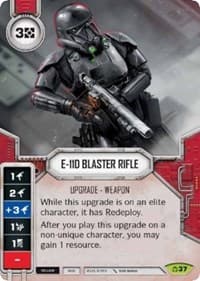 E-11D Blaster Rifle (Card Only)