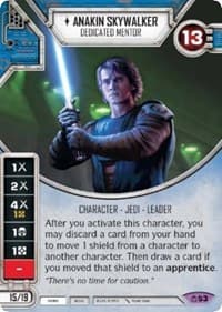 Anakin Skywalker - Dedicated Mentor (Card Only)