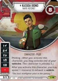 Kazuda Xiono - Naive Hotshot (Card Only)