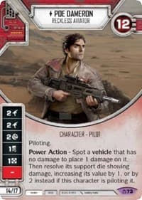 Poe Dameron - Reckless Aviator (Card Only)