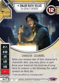 Sinjir Rath Velus - Ex-Loyalty Officer (Card Only)