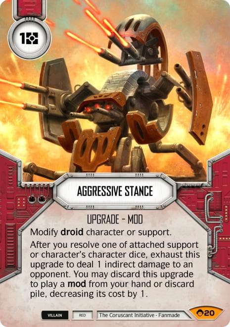 Aggressive Stance