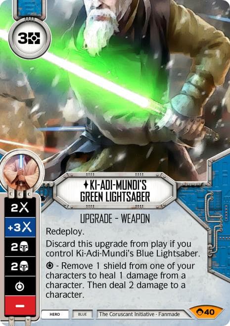 Ki-Adi-Mundi's Green Lightsaber