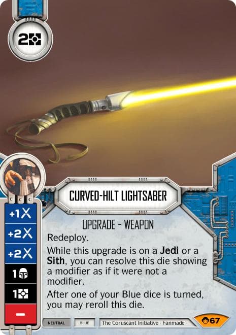 Curved-Hilt Lightsaber