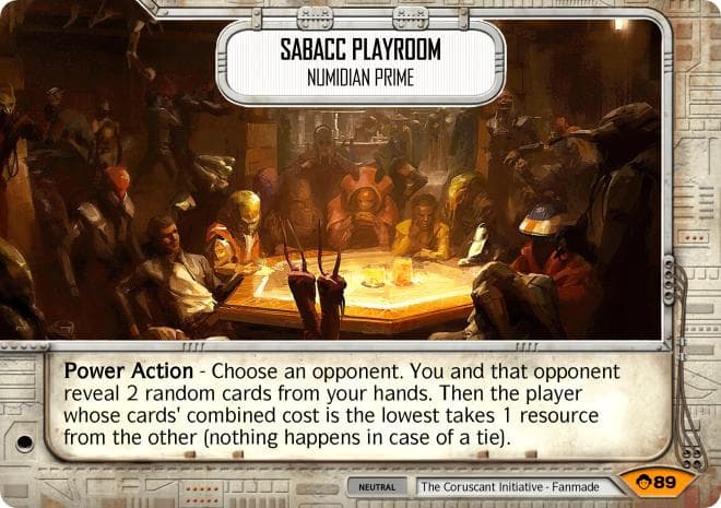 Sabacc Playroom