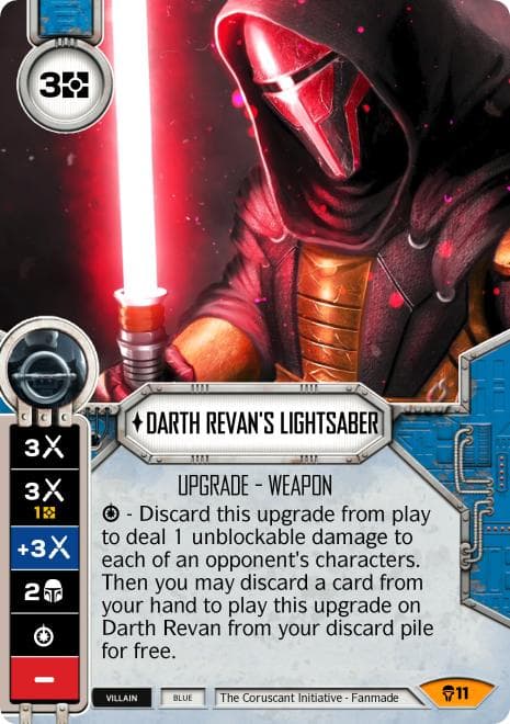 Darth Revan's Lightsaber