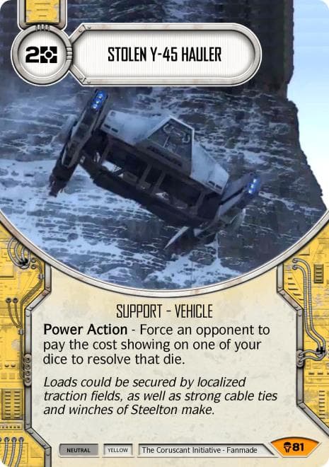Stolen Y-45 Hauler