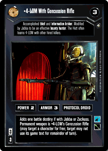 •4-LOM With Concussion Rifle
