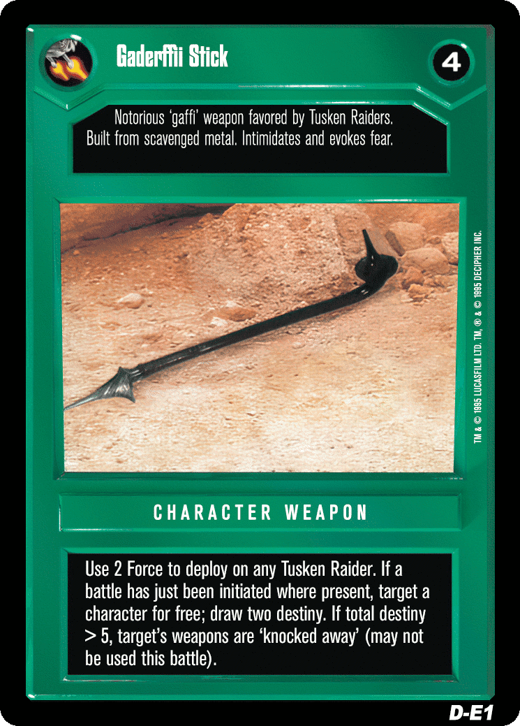 Gaderffii Stick