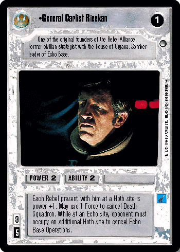 •General Carlist Rieekan