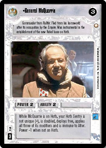 •General McQuarrie