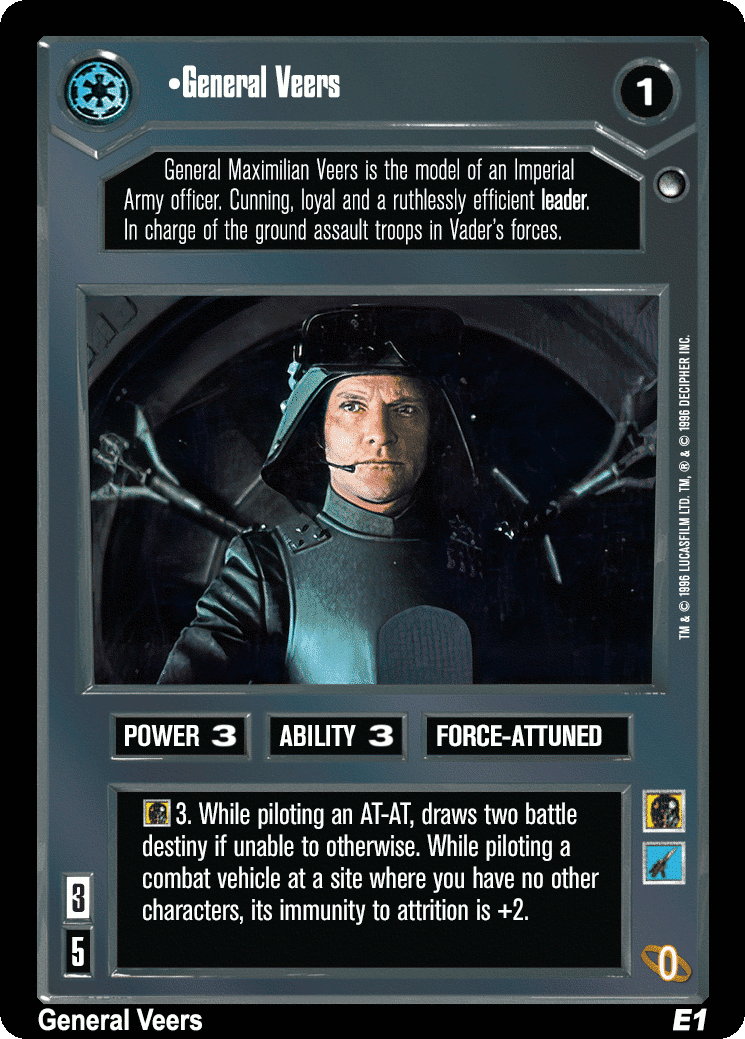 •General Veers (V)