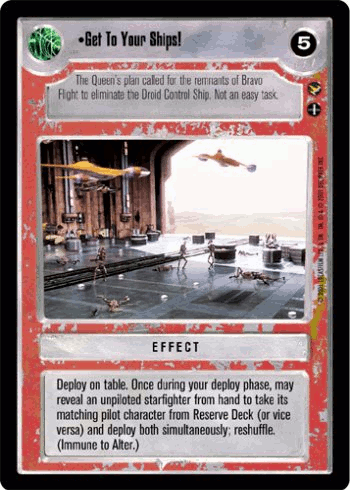 •Get To Your Ships!
