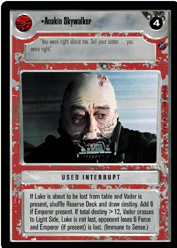 •Anakin Skywalker